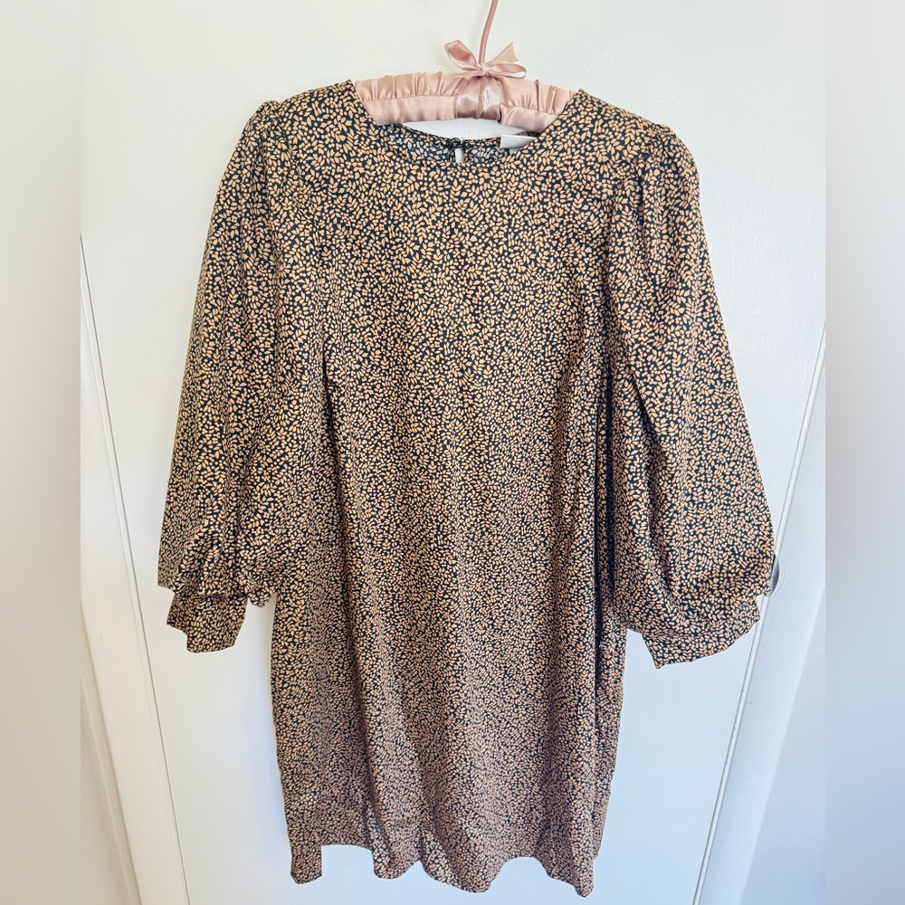 Black and Cream Women's Dress